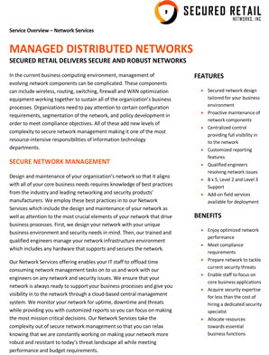 Managed Distributed Networks